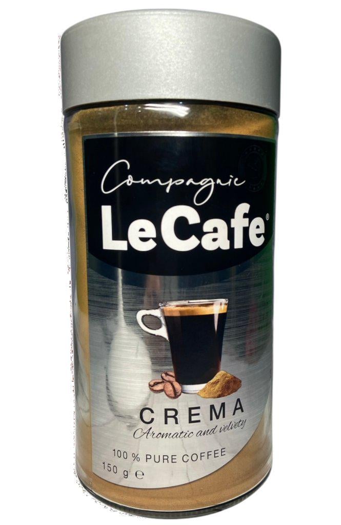 Кофе Le Cafe Crema растворимый в стеклянной банке 200 г (60352)