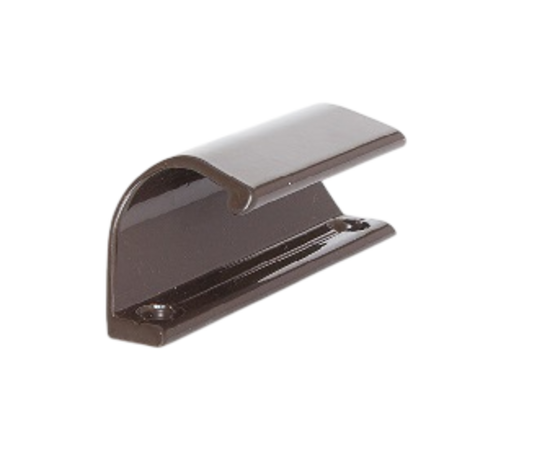 Ручка балконная округлой формы алюминий Коричневый (32379239)