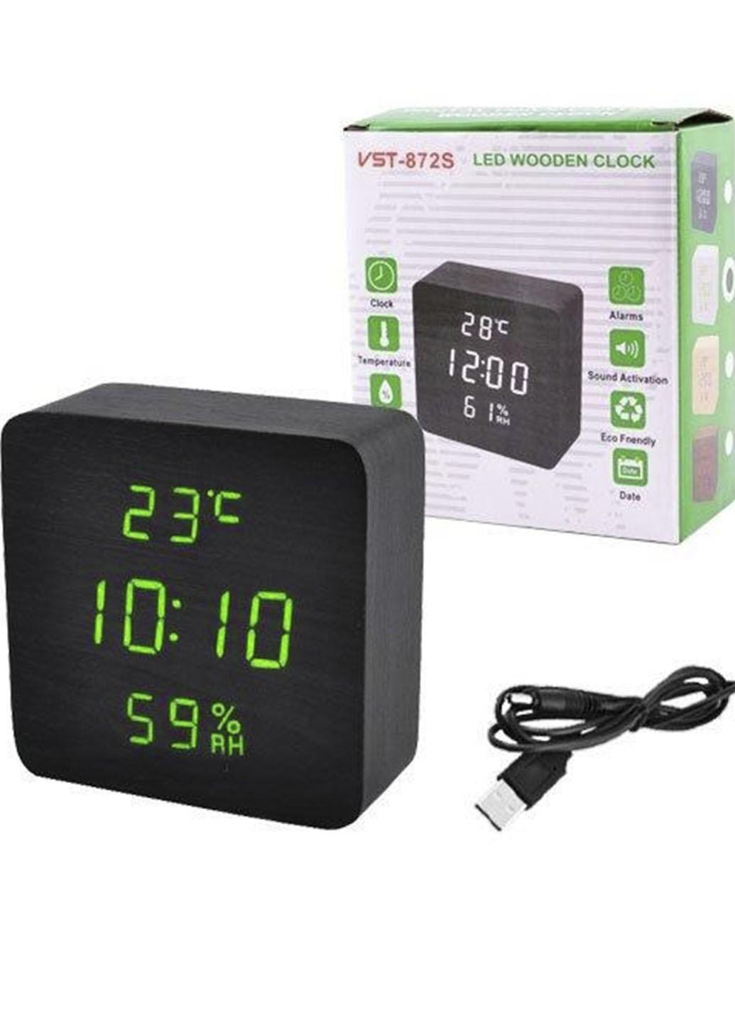 ᐉ Электронные настольные часы VST-872S-4 USB с календарем и гигрометром ...