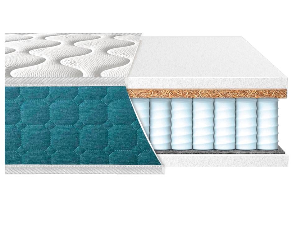 Матрас ортопедический Eurosleep FRESH SPRING 2в1 180x190 см (1677855582)