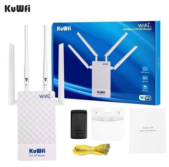 Роутер вуличний KuWfi PRO POE 4G LTE (12068494) - фото 6