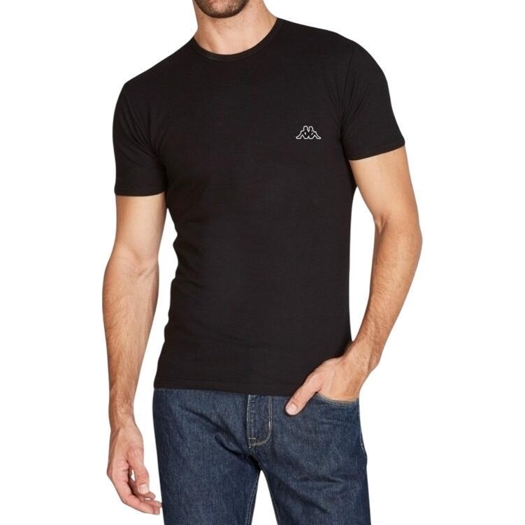 Футболка Kappa T-SHIRT MEZZA MANICA GIROCOLLO K1304 Antracite XL Антрацитовый (57361-53)