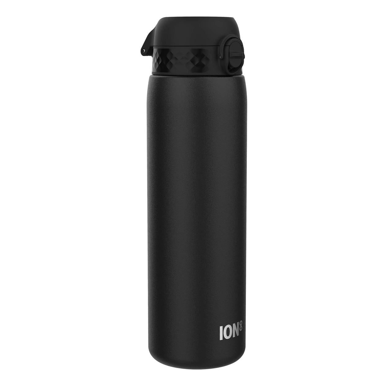 Бутылка для воды металлическая ION8 Stainless Steel 1200 мл Black (3070040766)