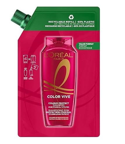Шампунь для окрашенных и мелированных волос L'Oreal Paris Elvital Color Vive дой-пак 250 мл
