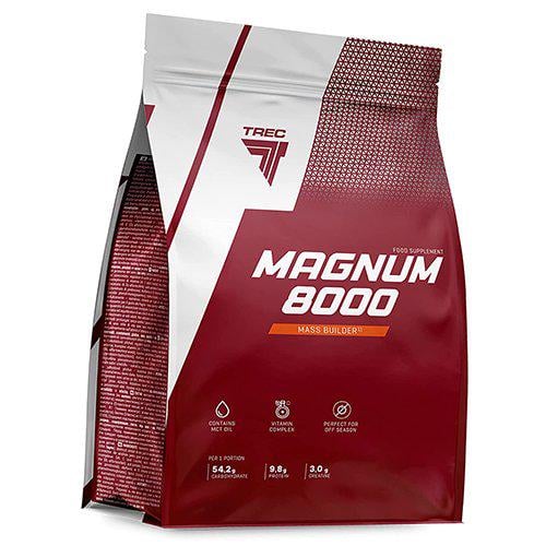 Гейнер для набора веса с креатином Trec Nutrition Magnum 8000 1000 г Банан (30101003)