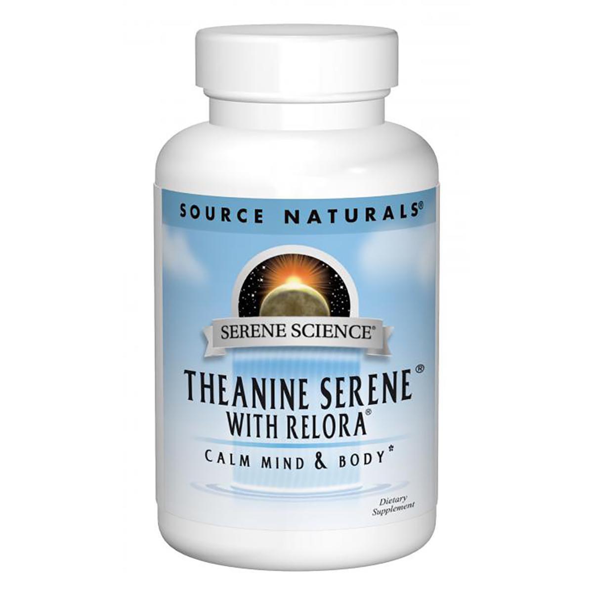 Теанин Source Naturals Serene Science с релорой 60 таблеток