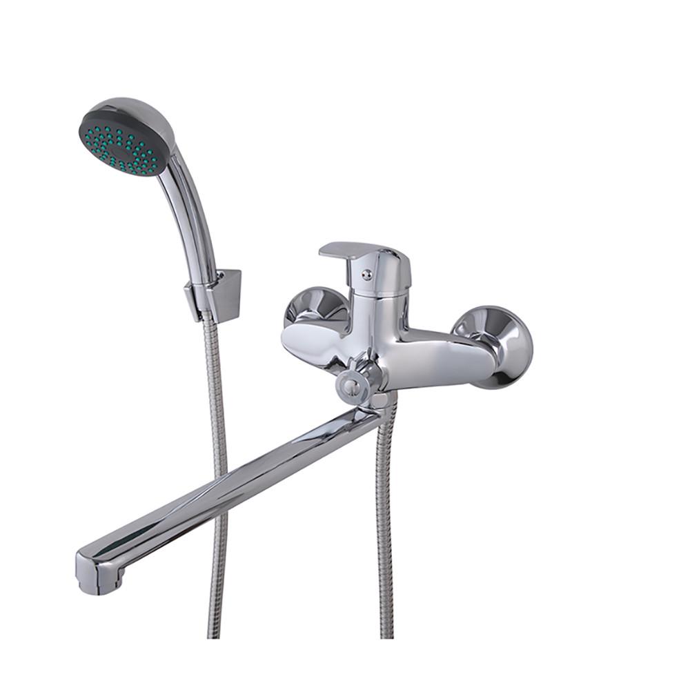 Смеситель для ванны Frap F22021 с душевым гарнитуром Хром (2465586900)