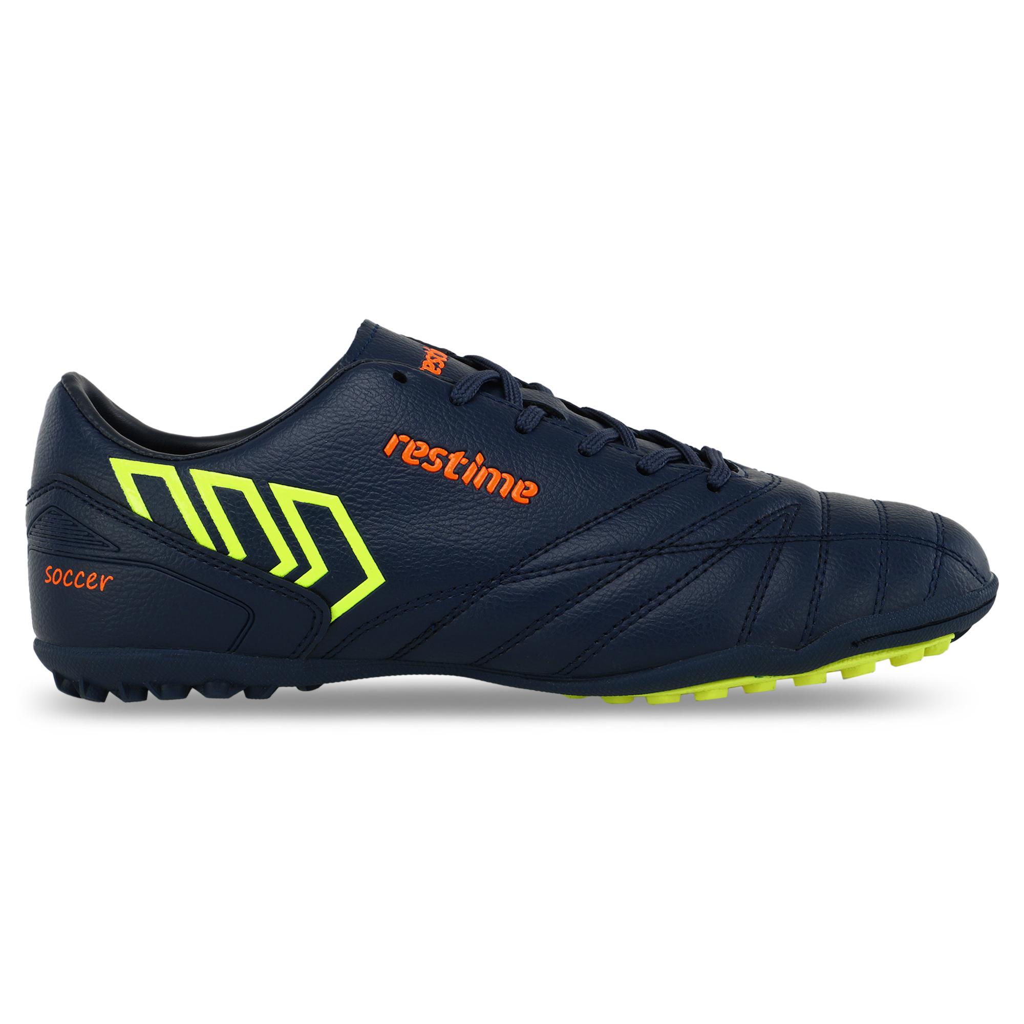 Сороконожки футбольные Restime DWB24128-1 р. 40 Темно-синий/Салатовый