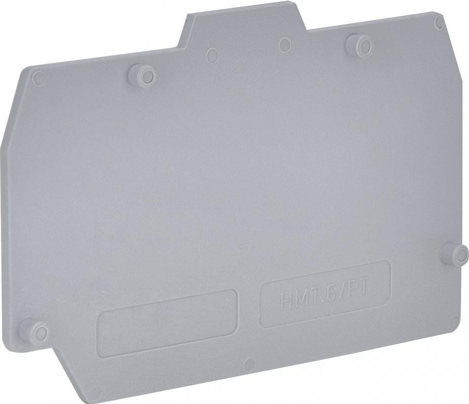 Пластина боковая для наборных клемм ETI ESP-HMT.6/PT ESP-HMM.6/HTE.6 Cерый (3903139)
