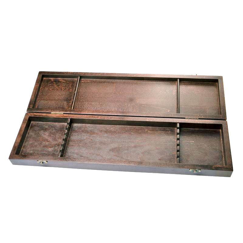 Пенал для шампуров из дерева Дункан Венге (ПША-000612) - фото 2 Пенал для шампуров из дерева Дункан Венге (ПША-000612) - фото 2