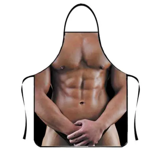 Фартук с приколом Негр 75х60 см Коричневый (49942) Фартук с приколом Негр 75х60 см Коричневый (49942)