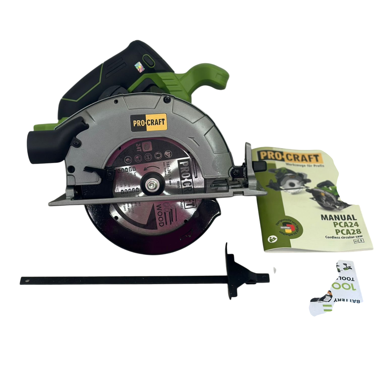 Дискова пила акумуляторна ProCraft PCA24 20 В без АКБ та зарядного пристрою (030263) - фото 5