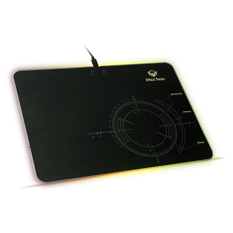 Коврик для мыши MeeTion Backlit Gaming RGB MT-P010 Black (12059080)
