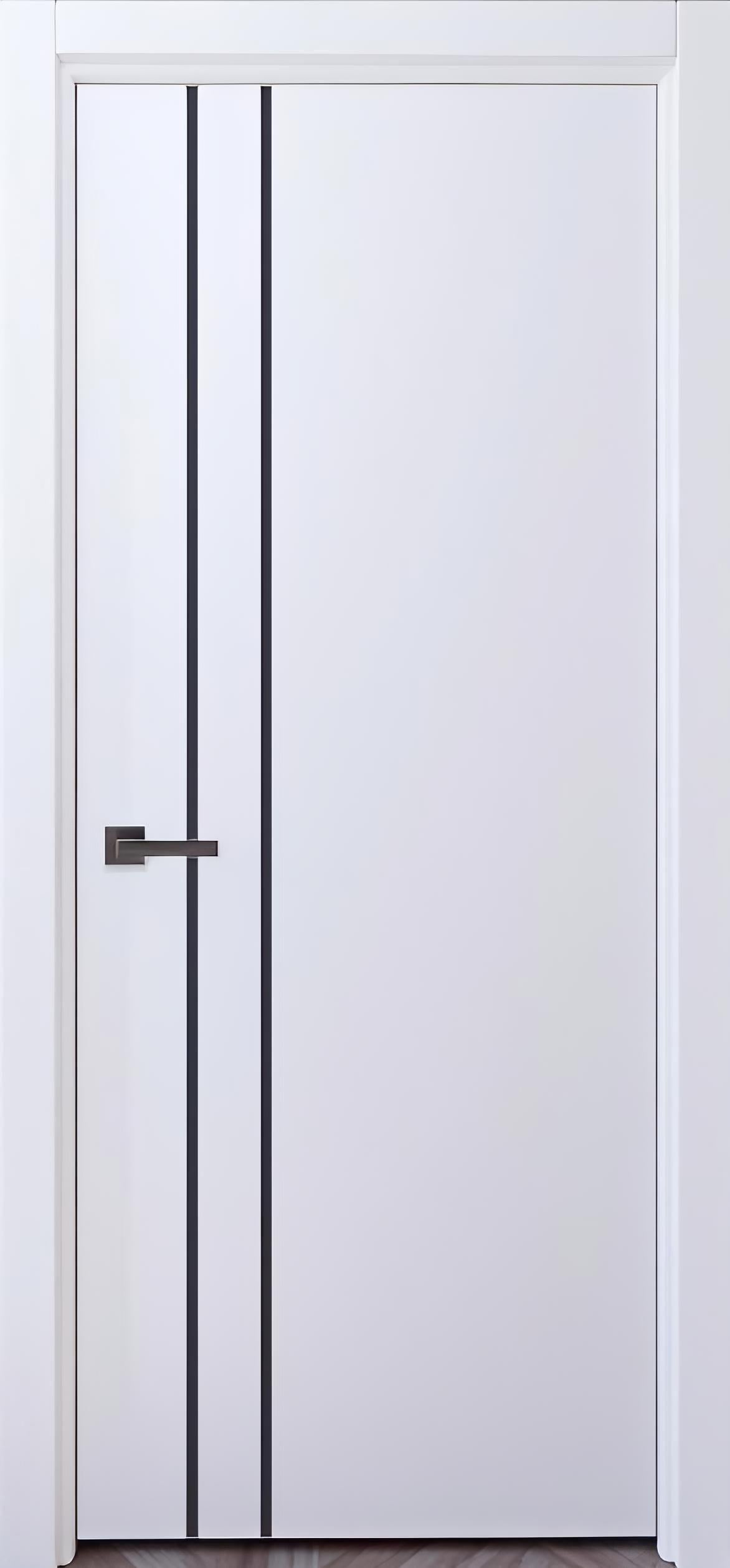 Двери City Луцк крашеные 2000х700 мм RAL 9003 (60741)