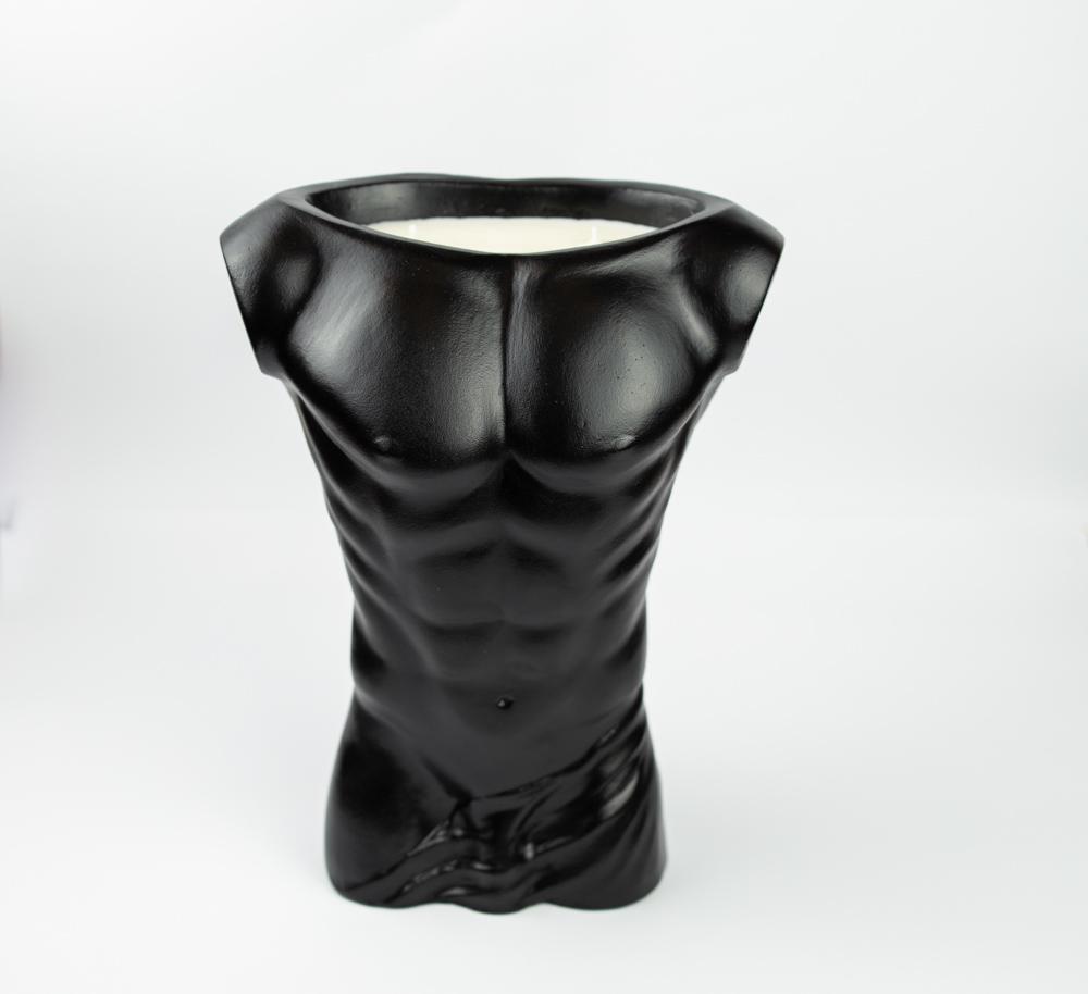 Аромасвеча Гранд Презент NAC 1051 Atlant kaki 100% wood wax 220 г Black (23721)