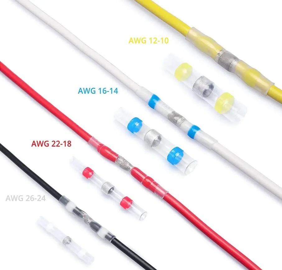 Термоусадочные трубки с припоем 120 шт. (AGY00020-1) - фото 2