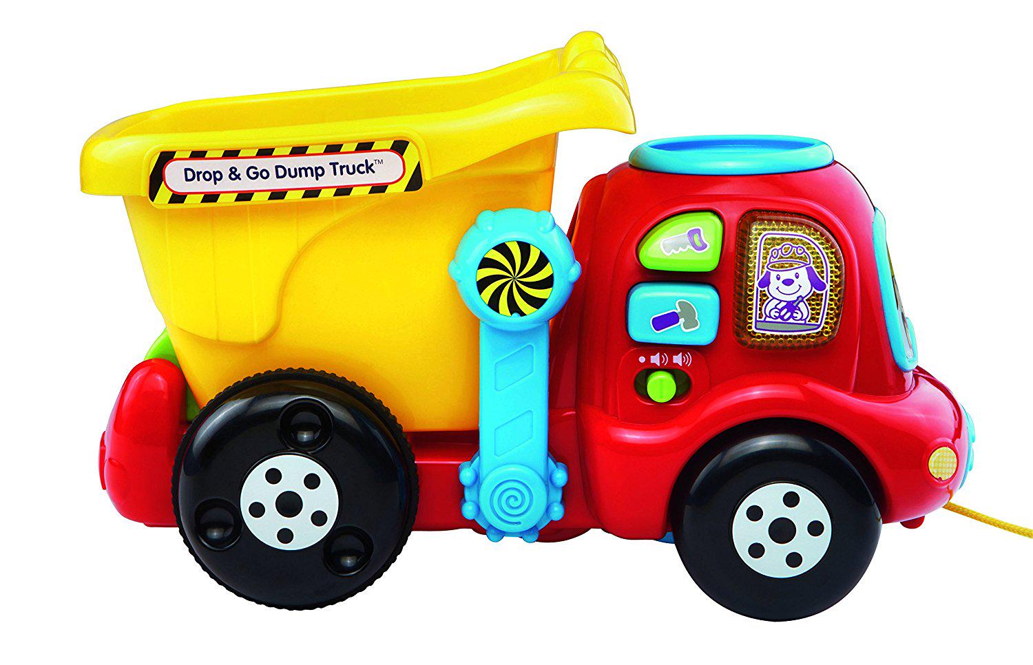 Музыкальный грузовик VTech Drop and Go Dump Truck кидай и считай (80-166500) - фото 5