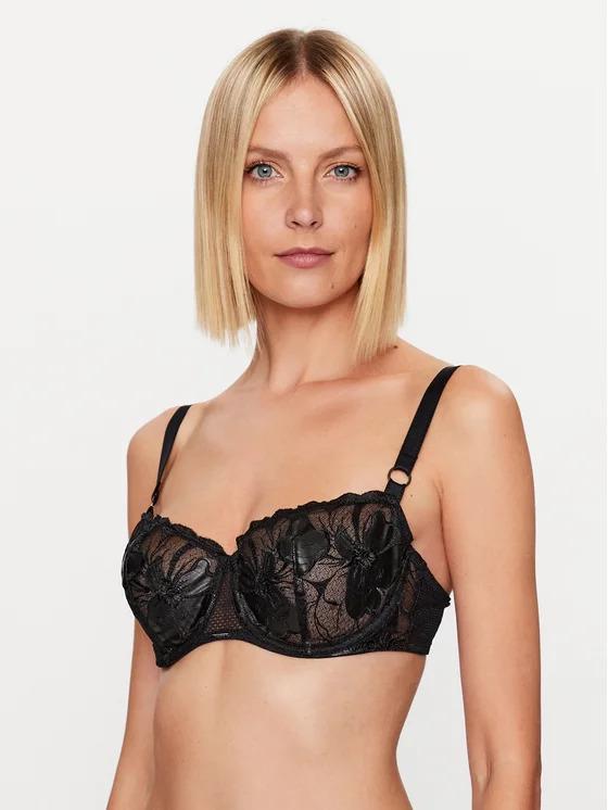 Балконет-бюстгальтер Chantelle 80C Черный (C12Q50)