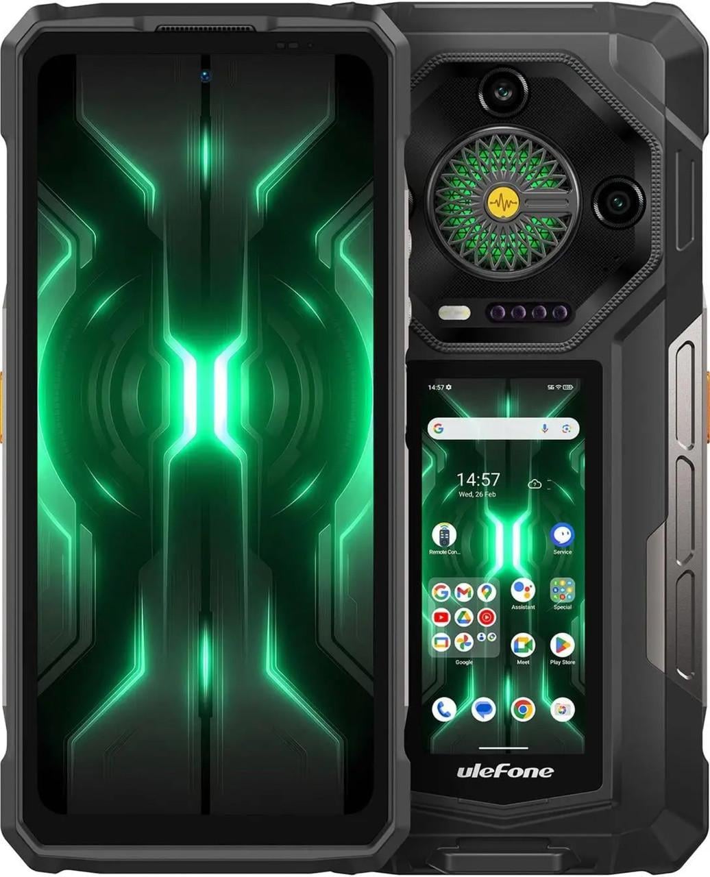 Смартфон Ulefone Armor 33 Pro 5G 16/512 Гб Night Vision Global Version Black (2741901952)