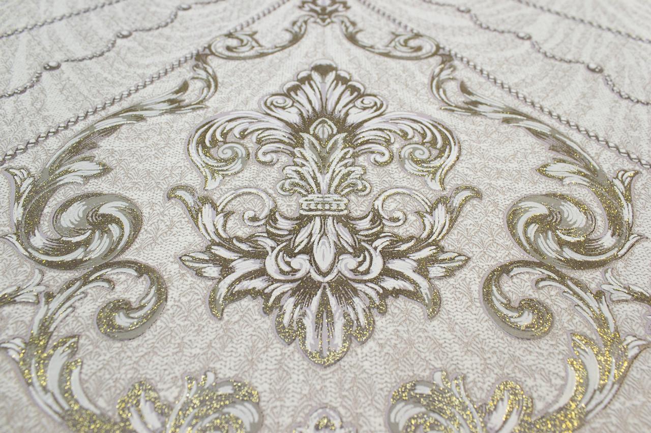 Шпалери універсальні LS 10,05х1,06 м Світло-бежево-кавовий (1416/1) - фото 4