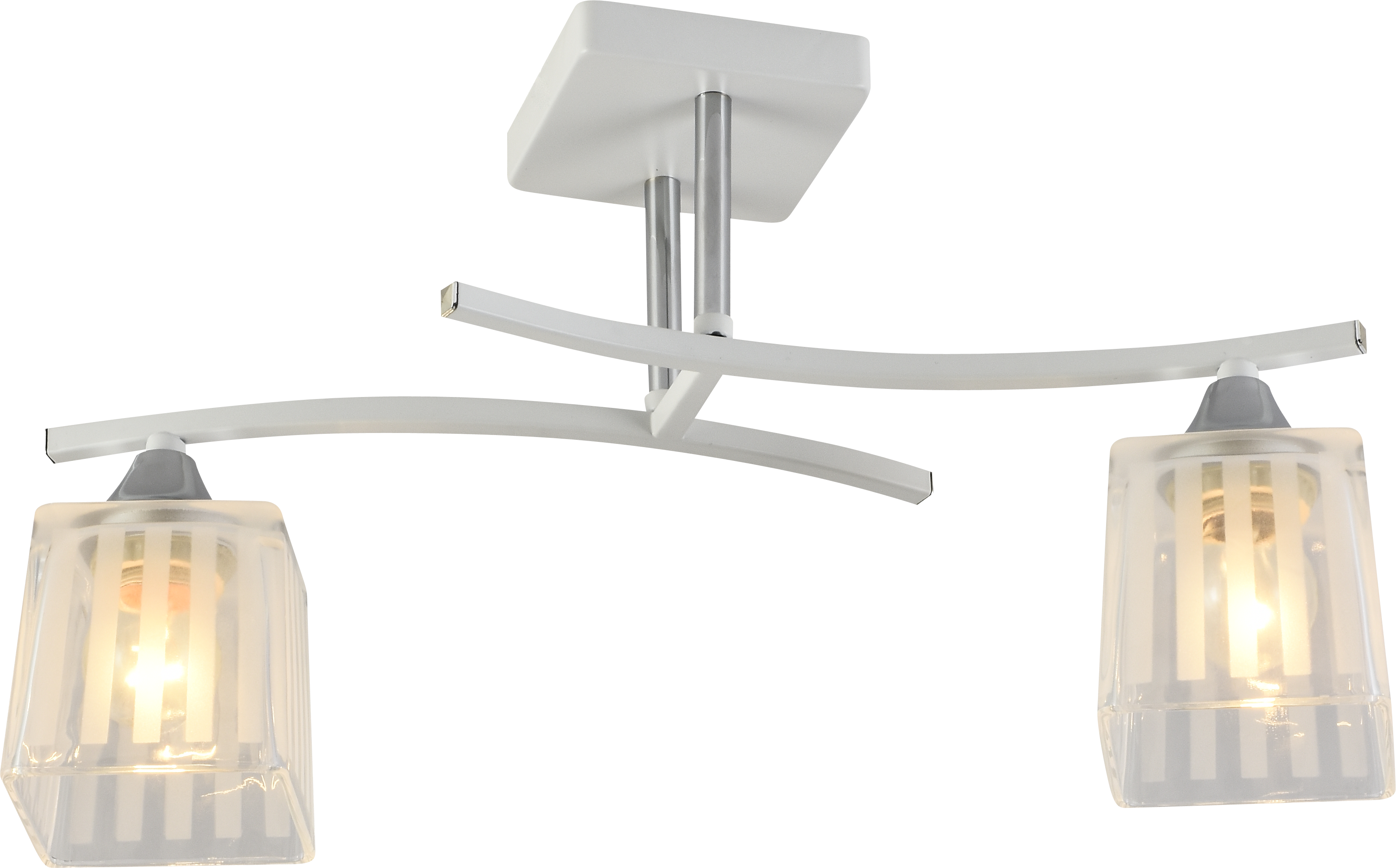 Люстра декоративная Valeso V XA1394/2 на 2 плафона White/Chrome (000036158)