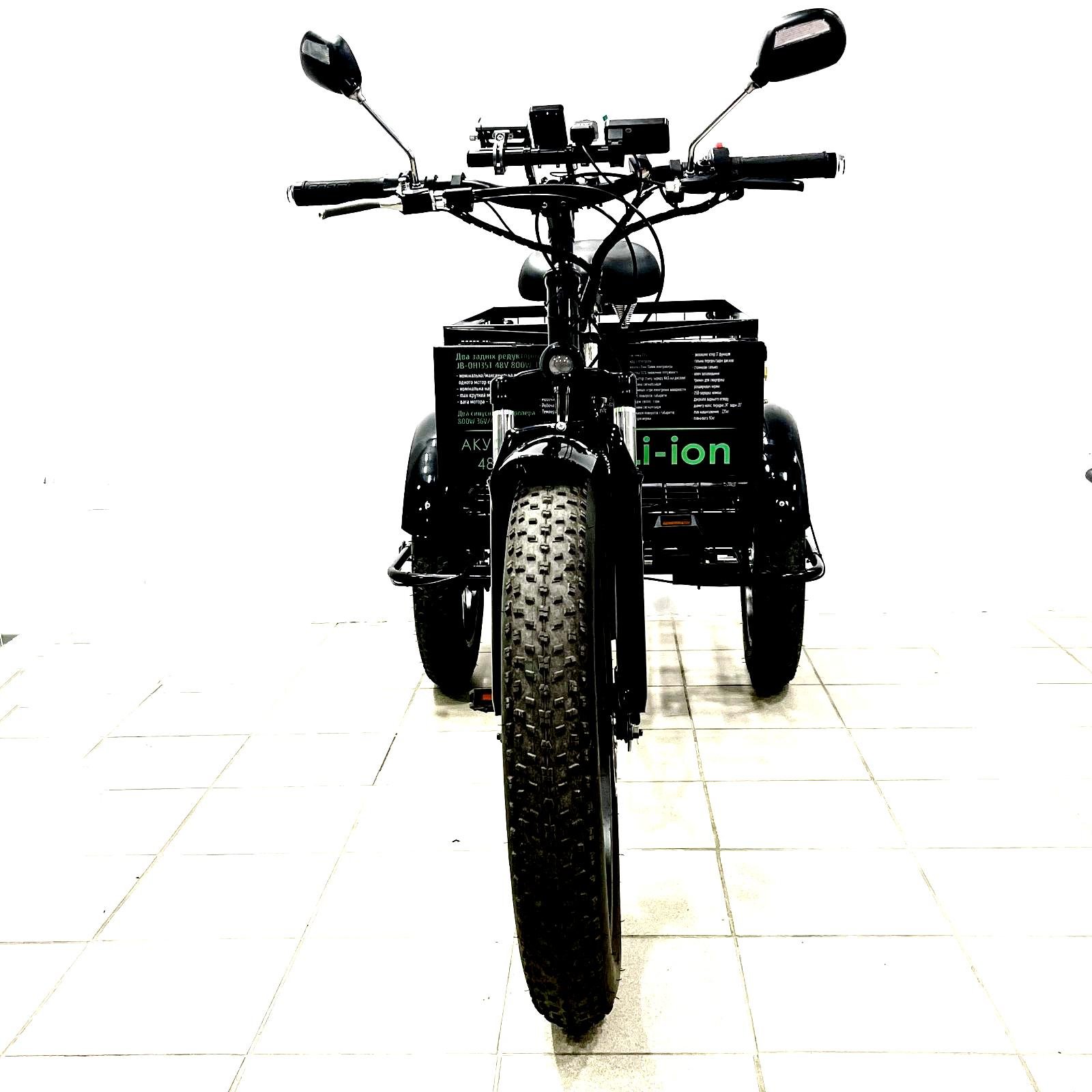 Электровелосипед трехколесный Tiras Job DD FAT 2420 PRO-1600 48V64Ah - фото 3