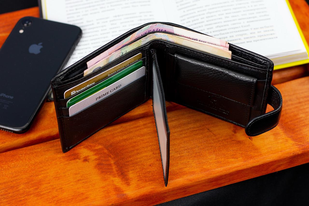 Классическое портмоне Marco Coverna из натуральной кожи Черный (MC-2003-1) - фото 10 Классическое портмоне Marco Coverna из натуральной кожи Черный (MC-2003-1) - фото 10