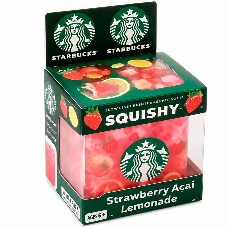Игрушка-антистресс для детей NeeDoh Nice Cube Starbucks (EPC16095M)