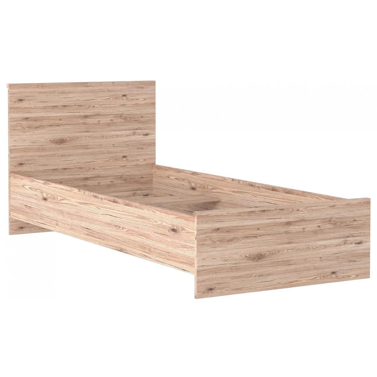 Кровать односпальная без основания под матрас Гербор Шанталь LOZ90 90x200 см Дуб санремо светлый (GRB-1200)