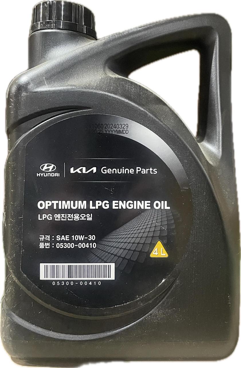 Моторное масло MOBIS (Hyundai, Kia) Mobis Optimum LPG 10W-30 4 л (0530000410)