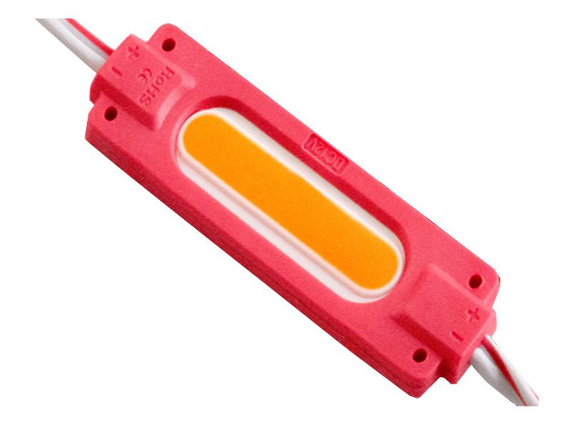 Светодиодный модуль COB LED 12В 2Вт IP65 красный (2812)