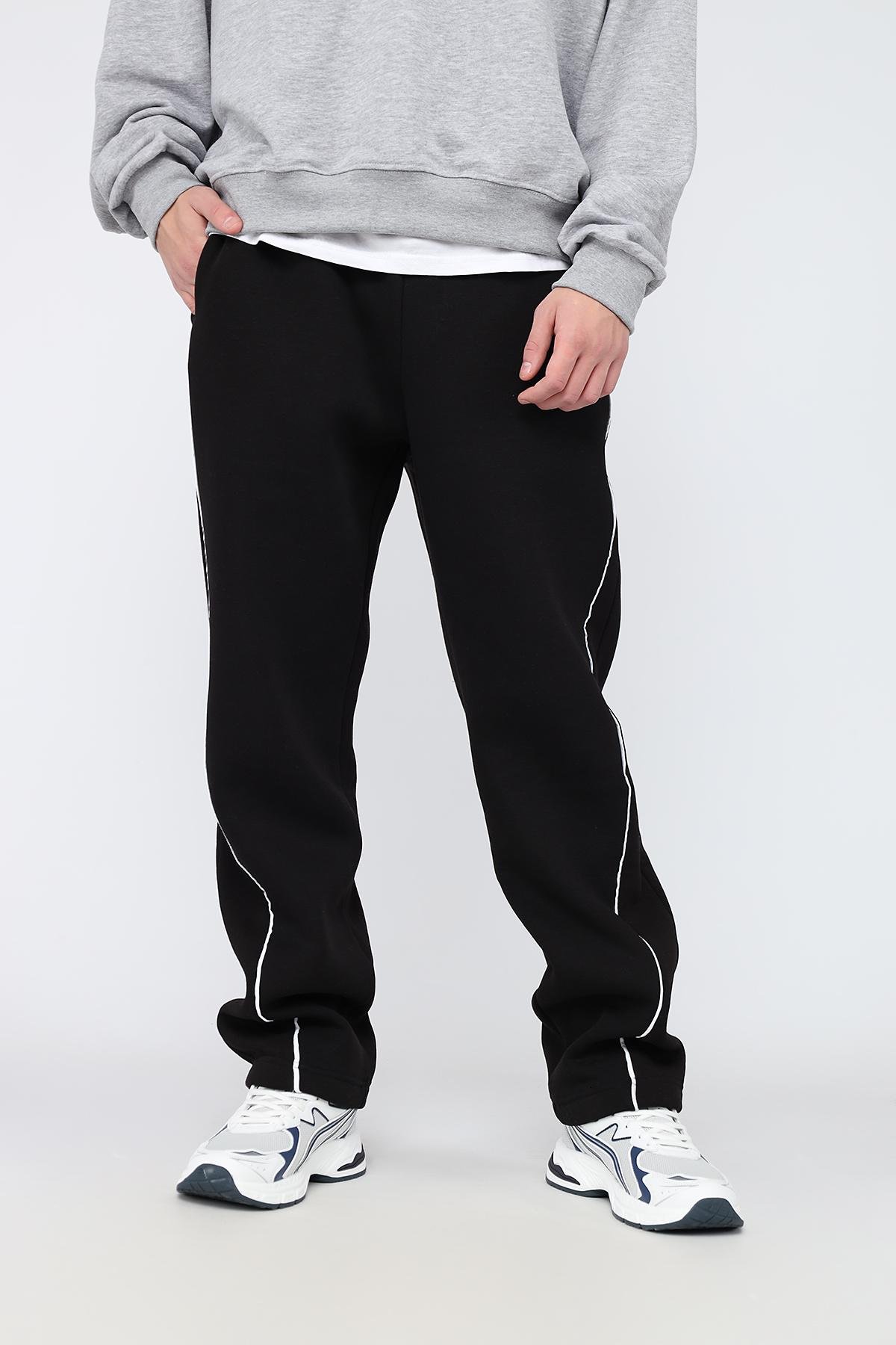 Брюки спортивные мужские ЦБ-00286624 р. 46 Черный (SKT001090833) Брюки спортивные мужские ЦБ-00286624 р. 46 Черный (SKT001090833)