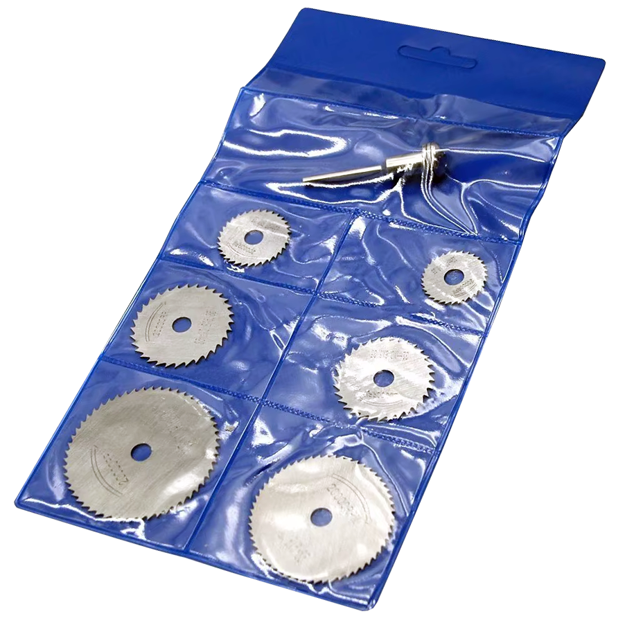 Гравірувальний набір дисків пильних 7 од. Сірий (53719)