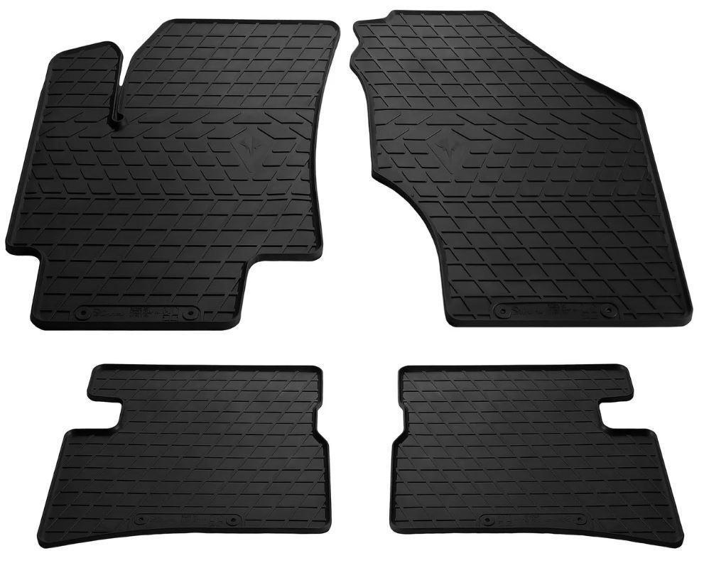 Коврики резиновые Stingray Kia Rio II 05-/Hyundai Accent 06- 4 шт. (1009014)