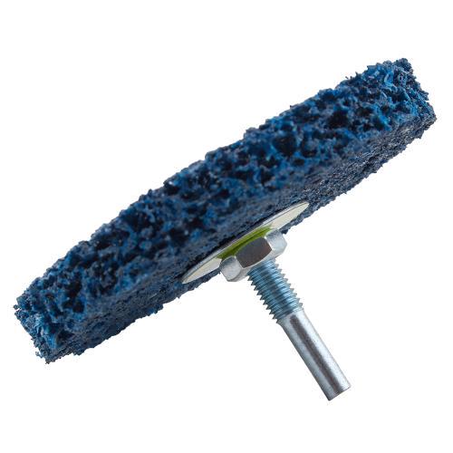 Круг зачистной Alloid Коралл с держателем для дрели 100 мм Синий (00000061443) - фото 4 Круг зачистной Alloid Коралл с держателем для дрели 100 мм Синий (00000061443) - фото 4