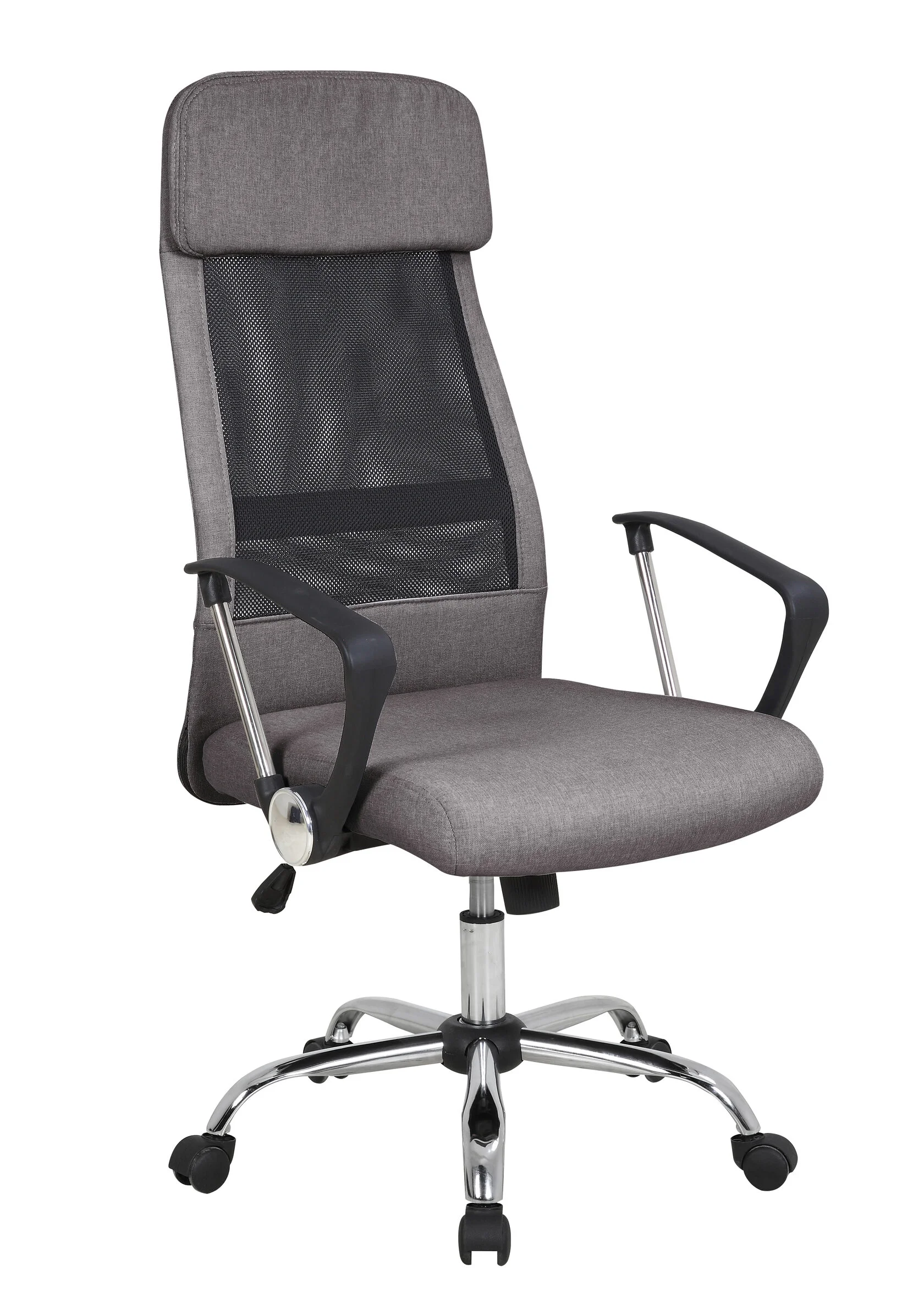 Офісне крісло Fregat Rio з сіткою AirMESH до 130 кг Сірий (FG-FRG)
