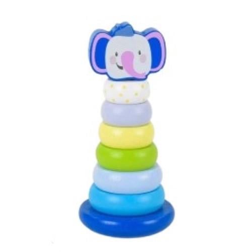 Деревянная пирамидка 4FUN Game Club (90735)