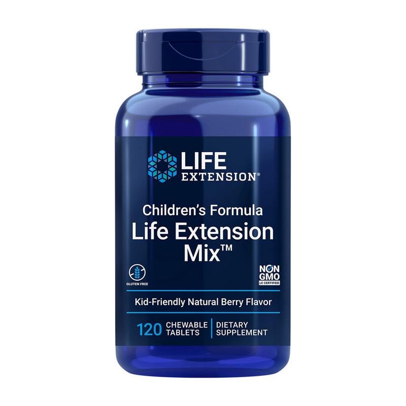 Витамины для детей Life Extension Mix Children's Formula 120 жев. табл. Ягоды