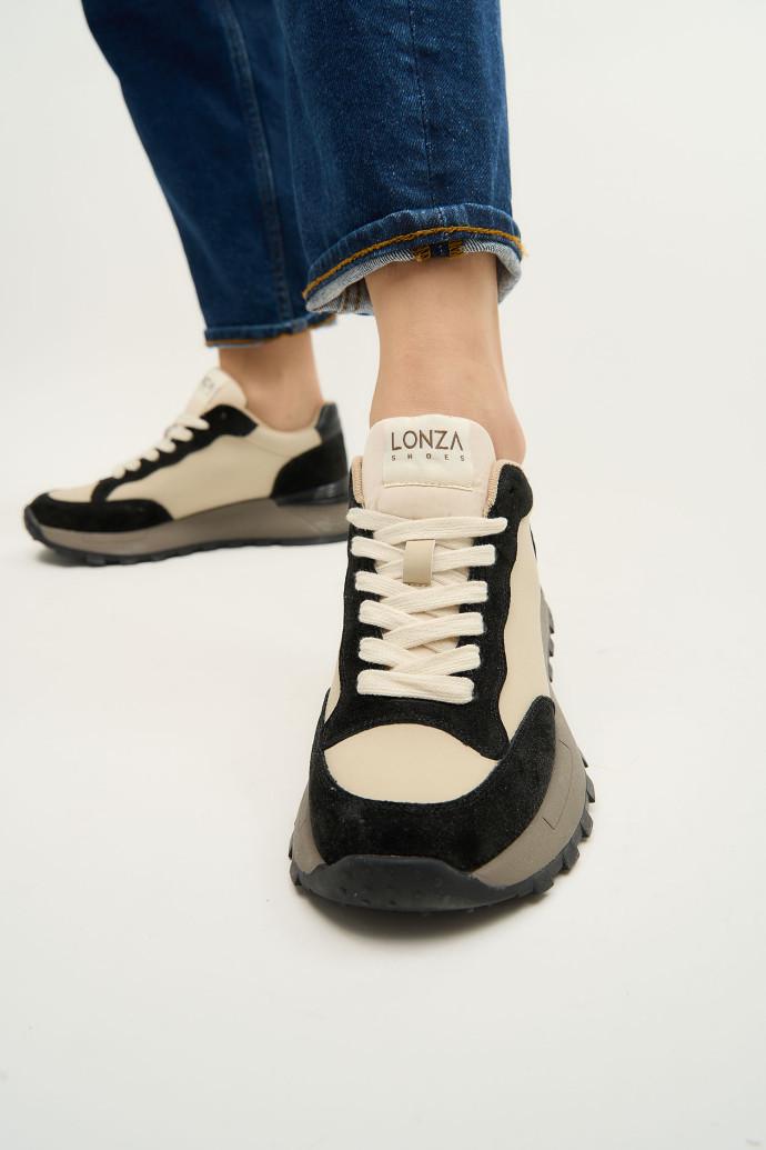 Кросівки жіночі LONZA р. 36 Чорний (179812) - фото 2 Кросівки жіночі LONZA р. 36 Чорний (179812) - фото 2