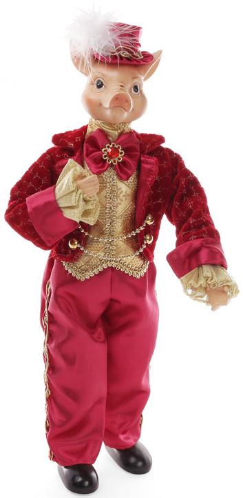 Декоративная фигурка Поросенок господин 40 см (BD-NY14-429)