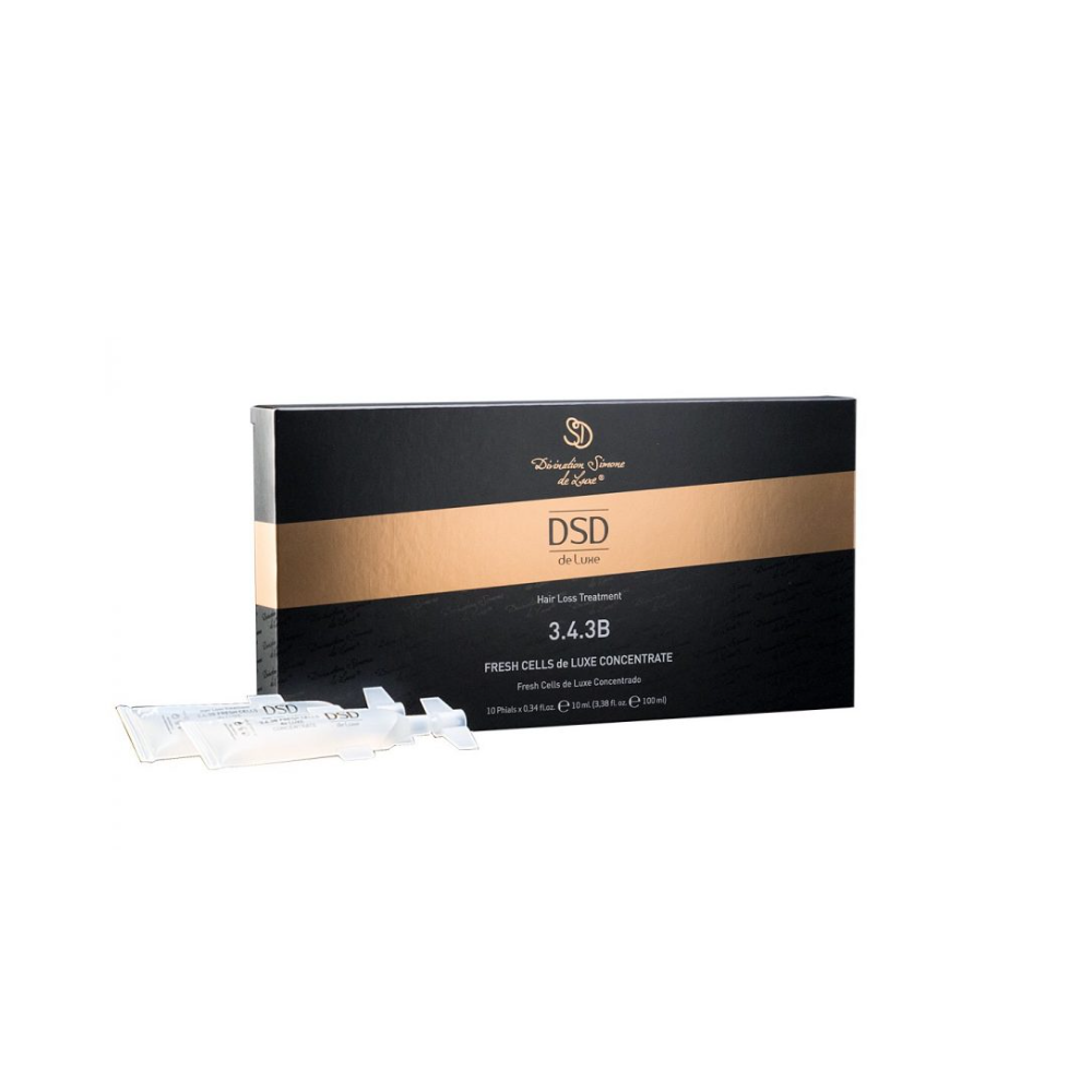 Концентрат фреш целлс DSD De Luxe Fresh Cells DeLuxe Wondercell Concentrate Де Люкс №3,4,3 В 10х10 мл