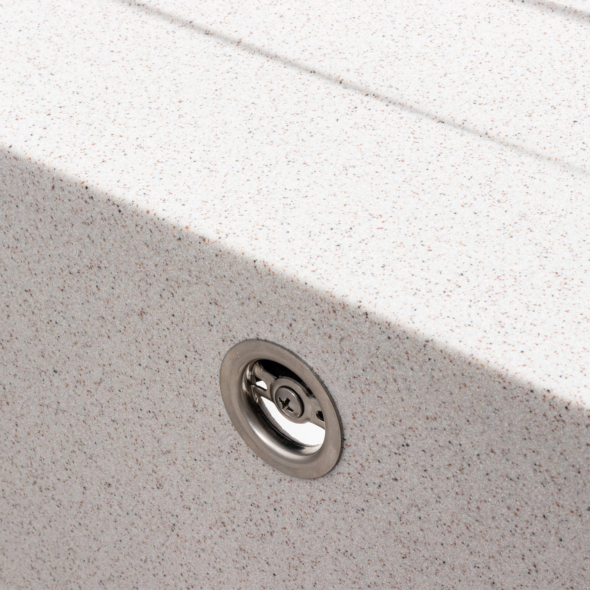 Мойка кухонная гранитная 7050 Cascada Platinum матовая Топаз - фото 6 Мойка кухонная гранитная 7050 Cascada Platinum матовая Топаз - фото 6