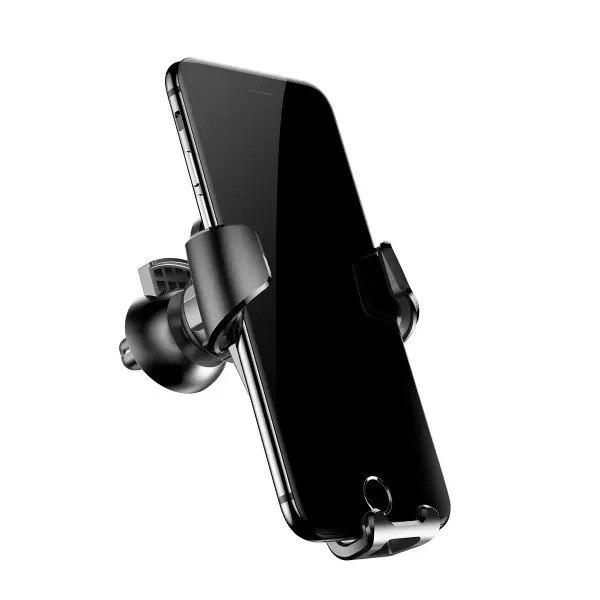 Автомобильный держатель для телефона BASEUS Gravity Car Mount Black (SUYL-01) - фото 3 Автомобильный держатель для телефона BASEUS Gravity Car Mount Black (SUYL-01) - фото 3