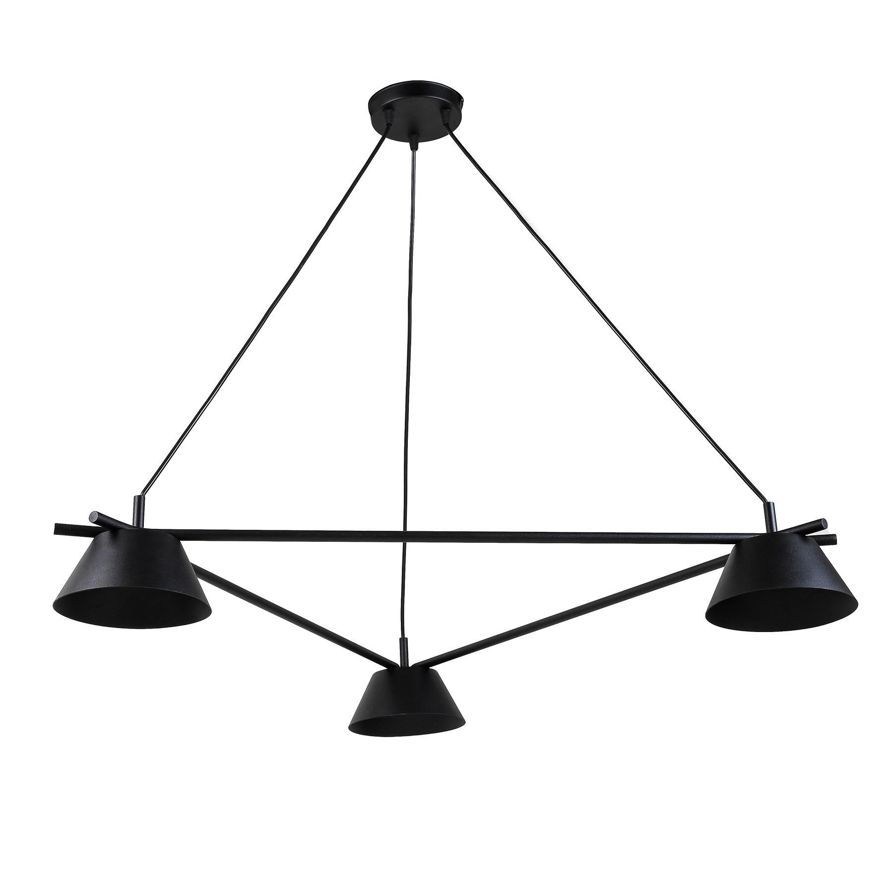 Люстра Monday C160 Angle3 Black - фото 3