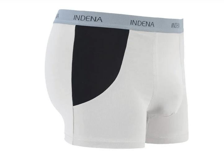 Мужские боксеры стрейчевые INDENA XL р. 46-48 2 шт. Светло-серый (81082)