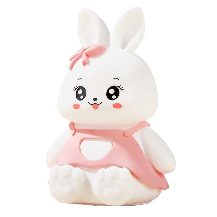 Лампа-ночник Зайка силиконовая детская