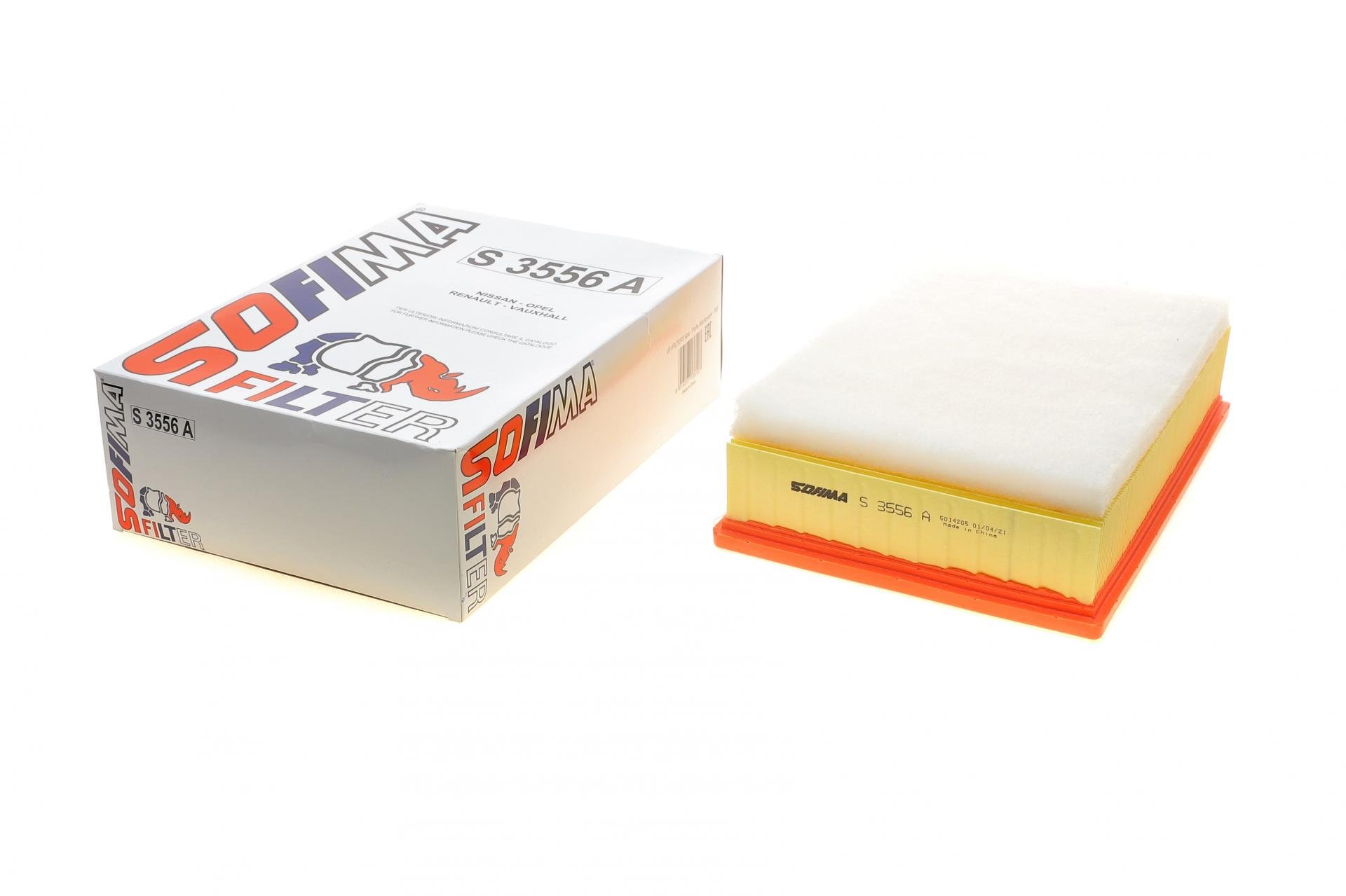 Фильтр воздушный SOFIMA для Renault Master/Opel Movano 2,3CDTI 10- (S 3556 A)
