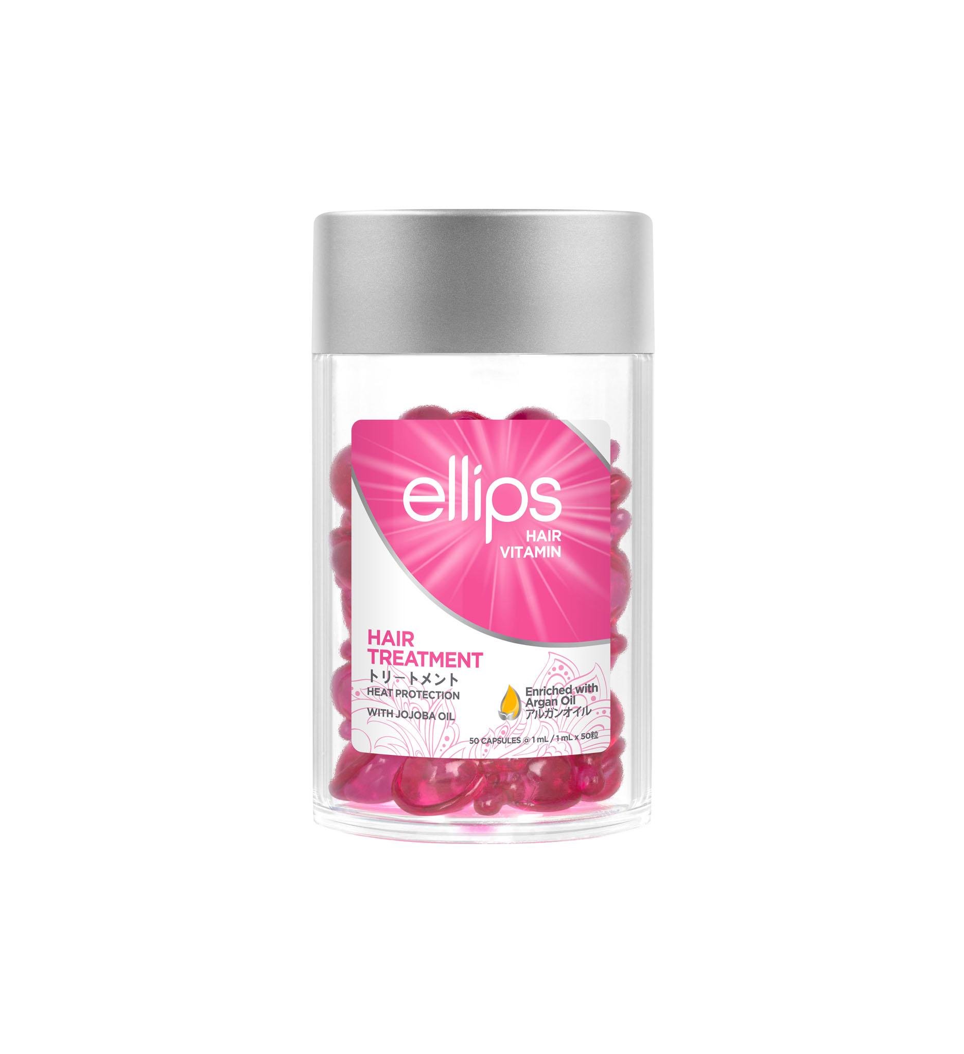 Витамины для волос Ellips Терапия для волос с маслом Жожоба 50 капсул