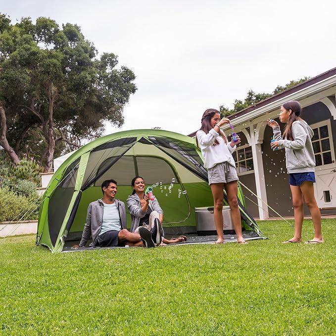 Намет Coleman 6-ти місний з кімнатою-екраном та тентом - фото 6