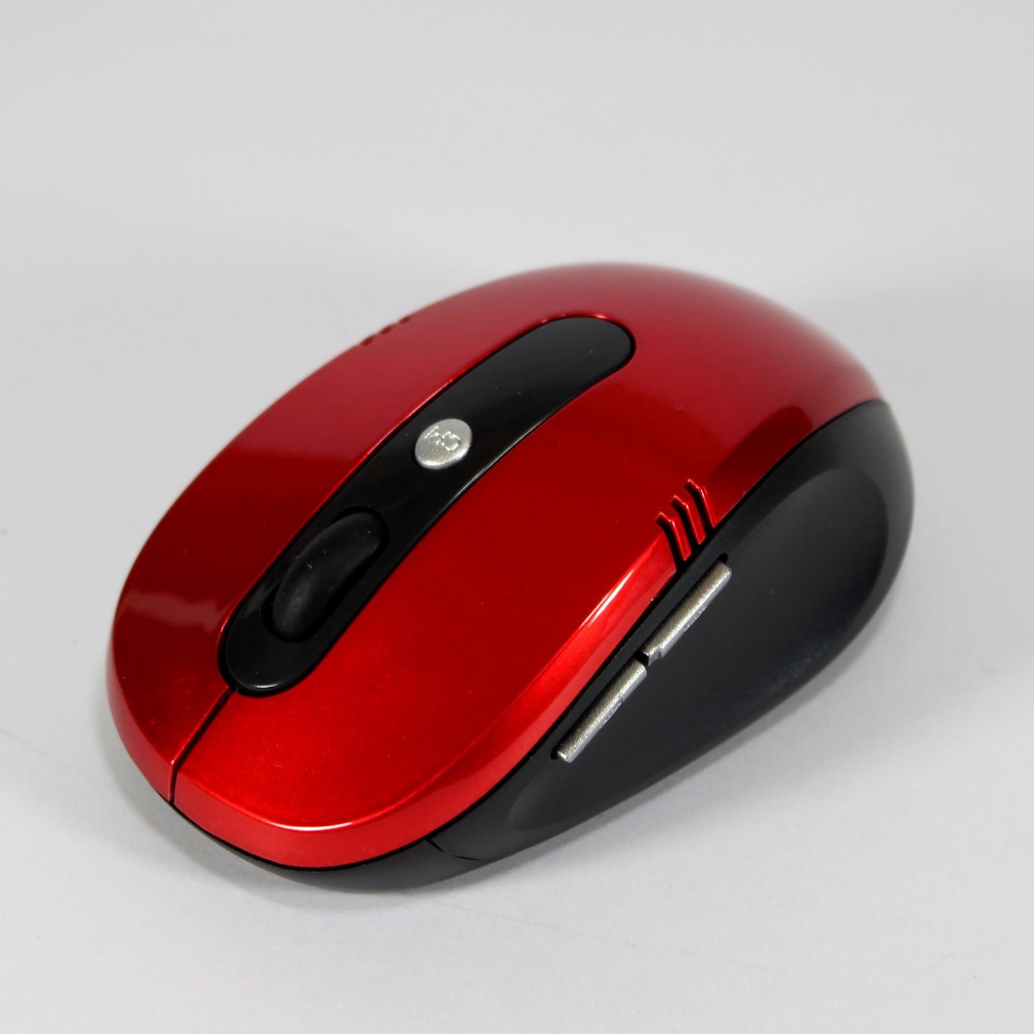 Компьютерная мышка Mouse Wireless DPI-108 2.4G Красная (2a49dbd3) - фото 5